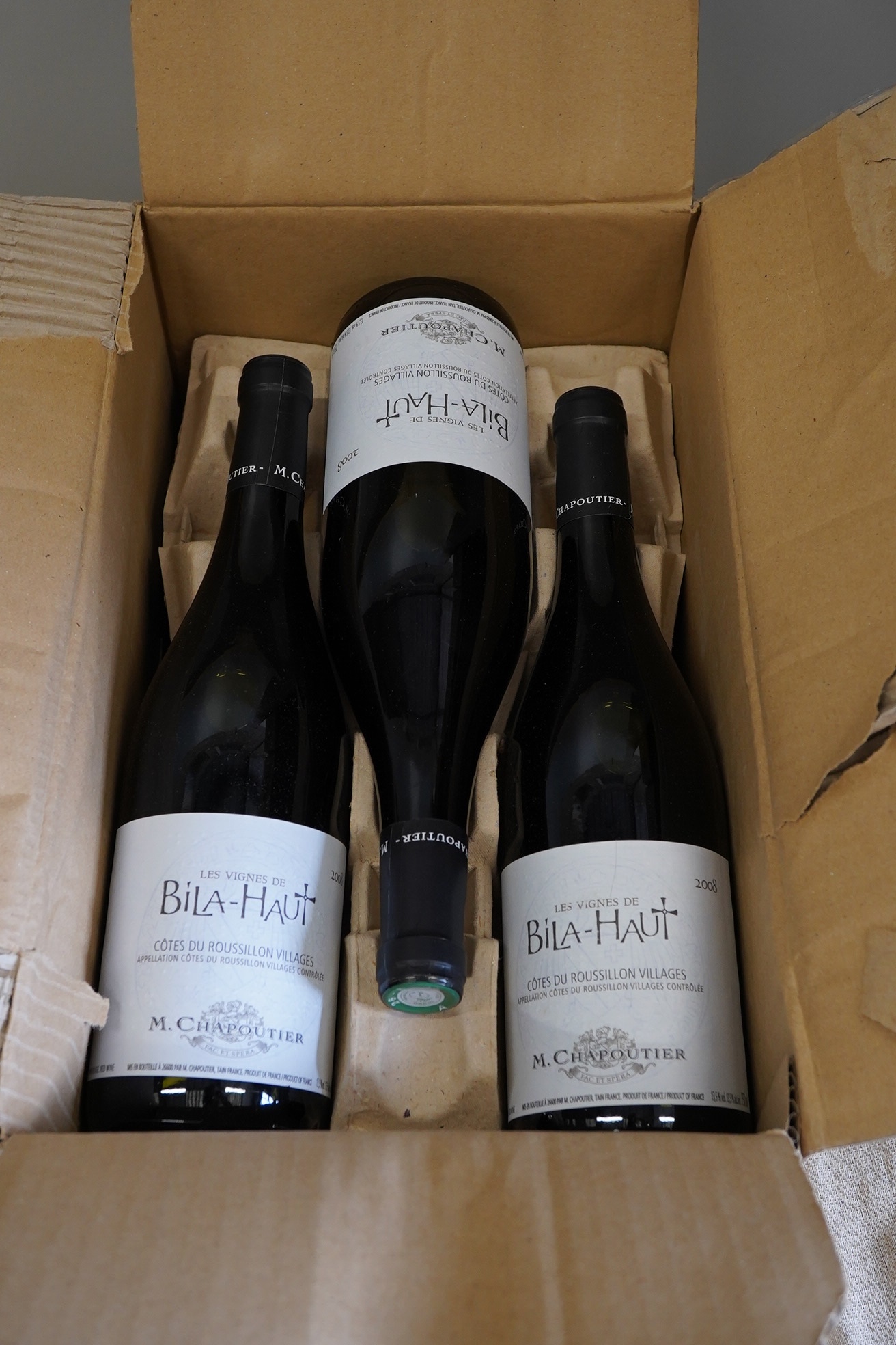 Maison M. Chapoutier, Le VIgnes de Bila-Haut, Cotes du Roussillon Villages, 2008